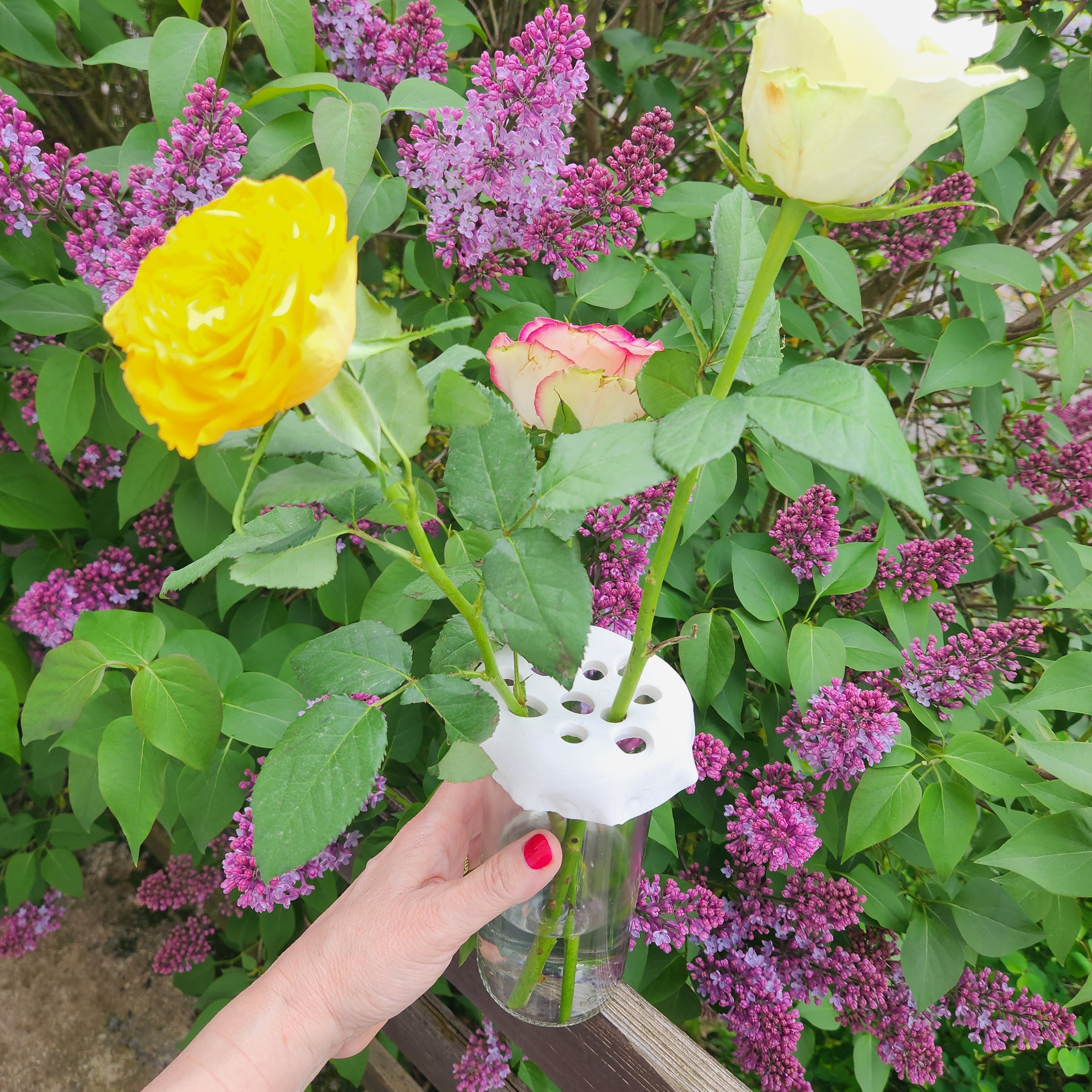 Atelier photophore et soliflore pique fleurs - 17 mai