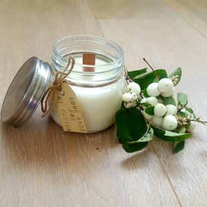 Bougies aux senteurs d'hiver - 13 novembre