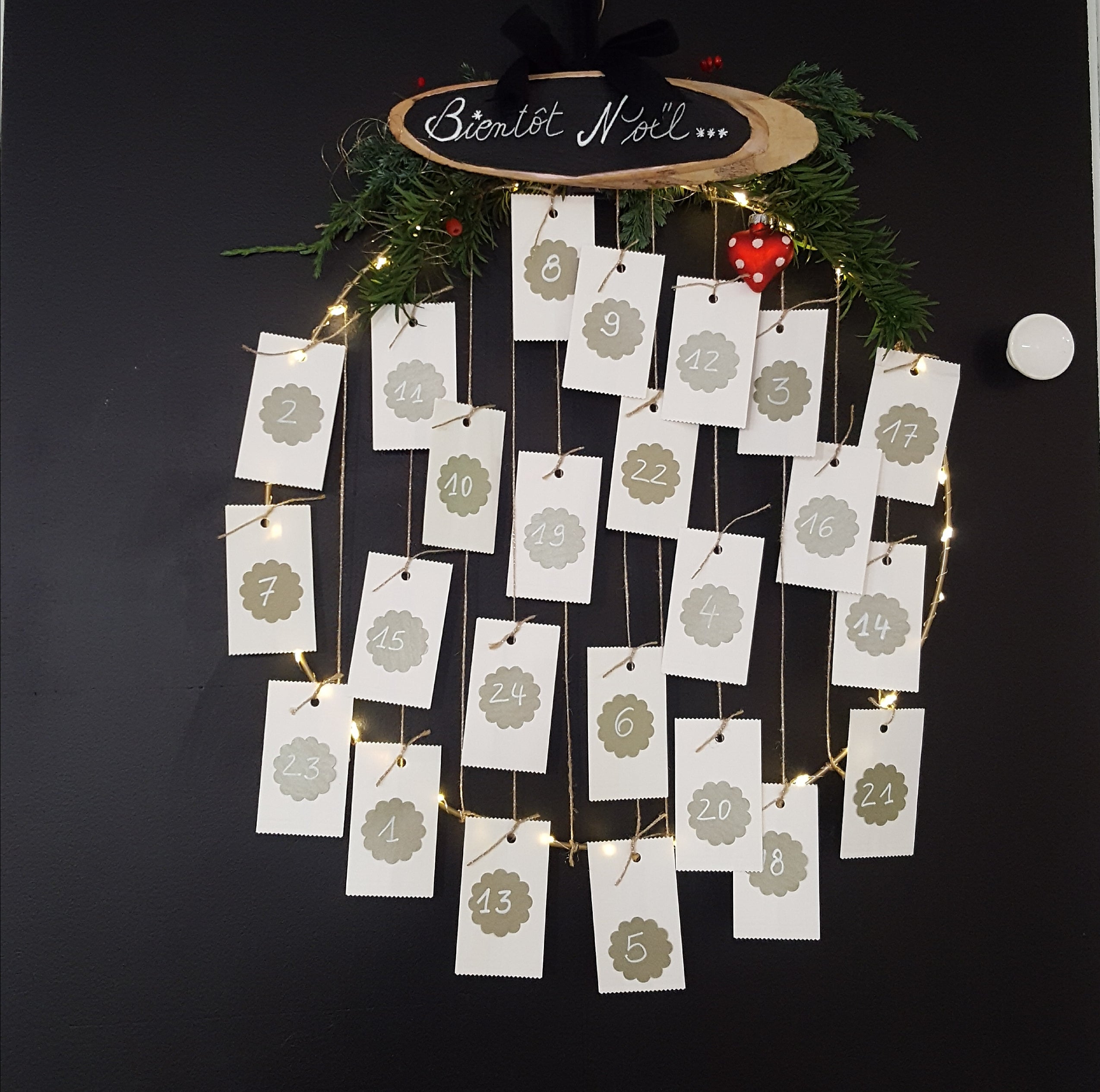 Calendrier de l'avent illuminé • 22 novembre