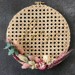 Atelier tambour cannage et fleurs séchées - 04 avril