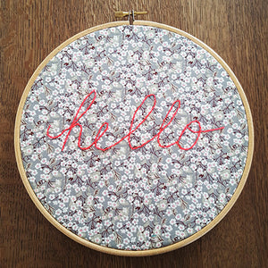 Tambour Brodé - Initiation à la broderie • 23 juillet