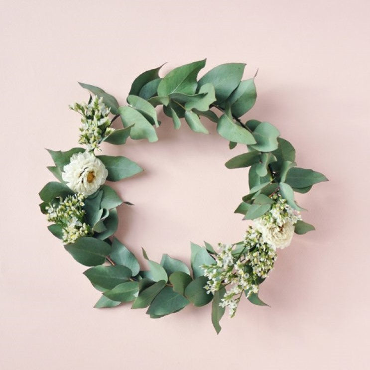 Couronne à poser pampa et fleurs délicates • 24 septembre